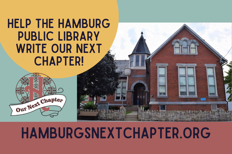 Help the Hamburg Public Library write our next chapter.